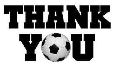 Soccer thank you