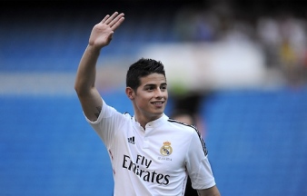 James Rodriguez Officially Unveiled At Real Madrid