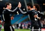 High fives with Bale