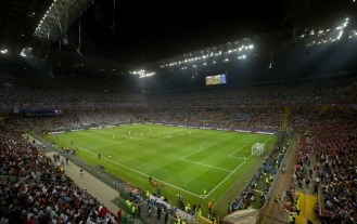during the UEFA Champions League Final match between Real Madrid and Club Atletico de Madrid at Stadio Giuseppe Meazza on May 28, 2016 in Milan, Italy.